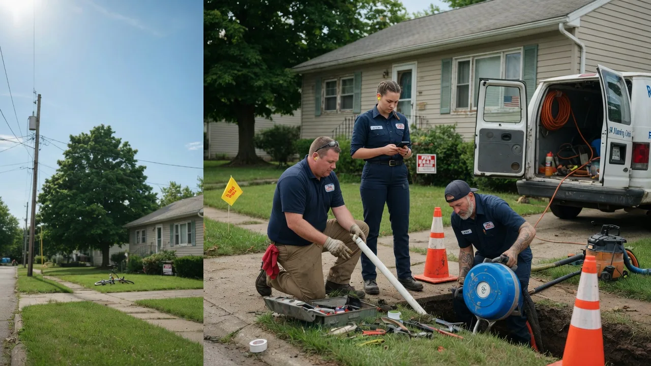 Sewer Line Repair in Harristown, IL near me